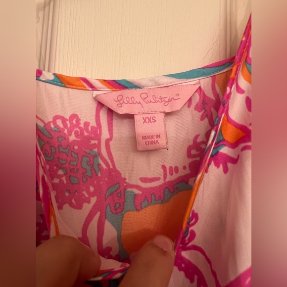 Lilly Pulitzer Deanna Feeling Tank Romper - Picture 3 of 3